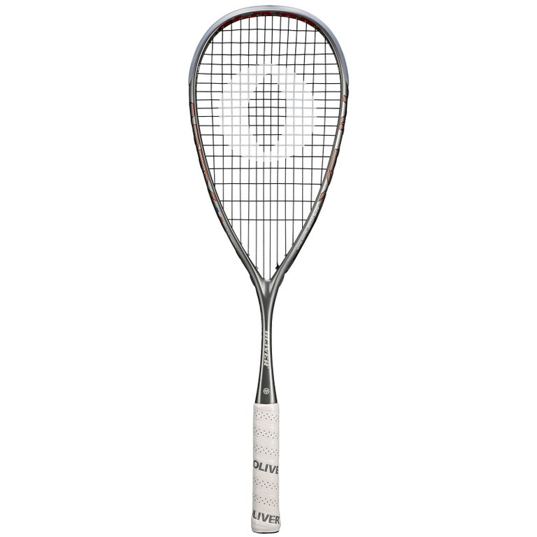 OLIVER Squash Racket Apex 5.0 Champion Edition (125g/balanced) silver - strung -